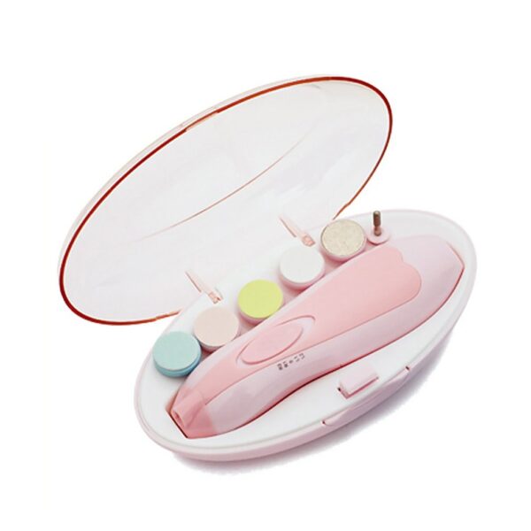 6-In-1 Multi-function Baby Electric Nail Polisher Baby Manicure Grinding Machine Nail Care Manicure Tools