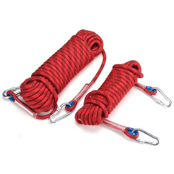 8-20mm Professional Rock Climbing Cord Outdoor Hiking Rope High Strength Safety Sling Cord Rappelling Rope Equipment Tools