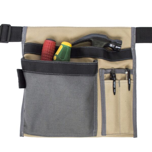 Toolkit Storage Bag Garden Tool Belt Pouch Bag Waist Apron With Pockets Outdoor Repair Gardening Kit Home Organizer Storage Bag