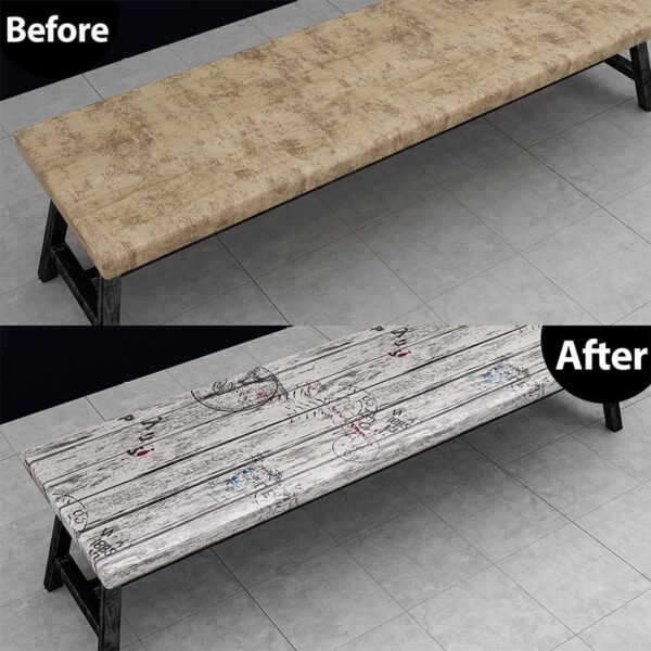 Waterproof Self Adhesive Wallpaper Vinyl Contact Paper Wood Wallpaper For Bedroom Wardrobe Sticker Furniture Home Improvement