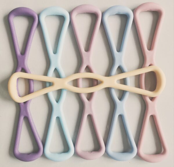 8 Word Tension band Resistance Exercise Elastic Band Fitness Yoga Gum Resistance Rubber Bands Extension Training Fitness