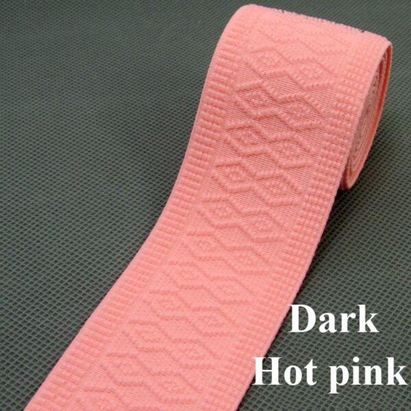 Meetee 50mm Elastic Bands Colorful Pattern DIY Crafts Sewing Waistband Clothing Pants Handmade Accessories AP584