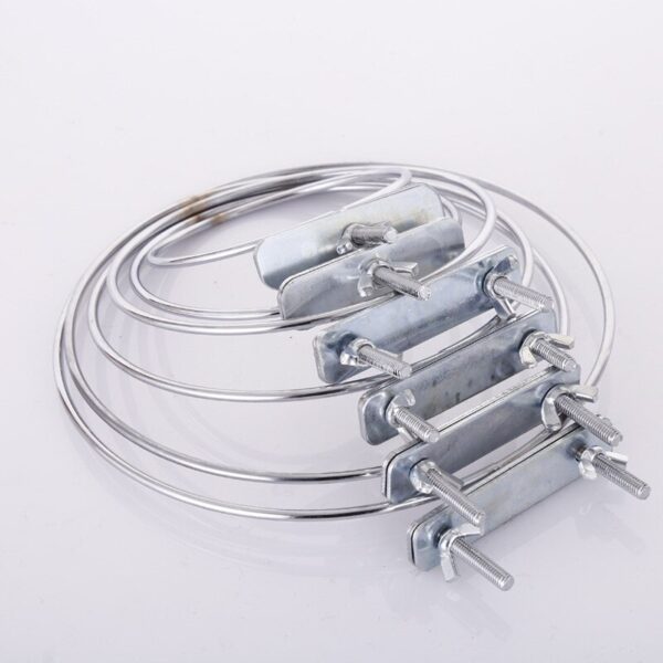 Stainless Steel Dog Cat Hanging Bowl Can Hang Stationary Dog Cage Bowls Durable Puppy Kitten Feeder Water Food Bowl Pet Supplies