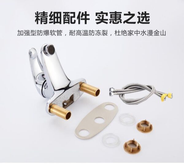 Drain Basin Faucet Diverter Adapter Driveter Small Bathtub Basin Faucets Bathroom Chrome Grifo Lavabo Home Improvement EA6TPL
