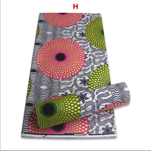 2021 African Gold Wax Fabric 100% cotton High Quality Nigeria Fabric Wax Print Ankara Wax For Sewing 6yards Women Fabric