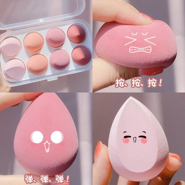 Face Makeup Puff Sponges for Cosmetic Beauty Foundation Powder Blush Blender Makeup Accessories Tools Cosmetic Blending Sponges
