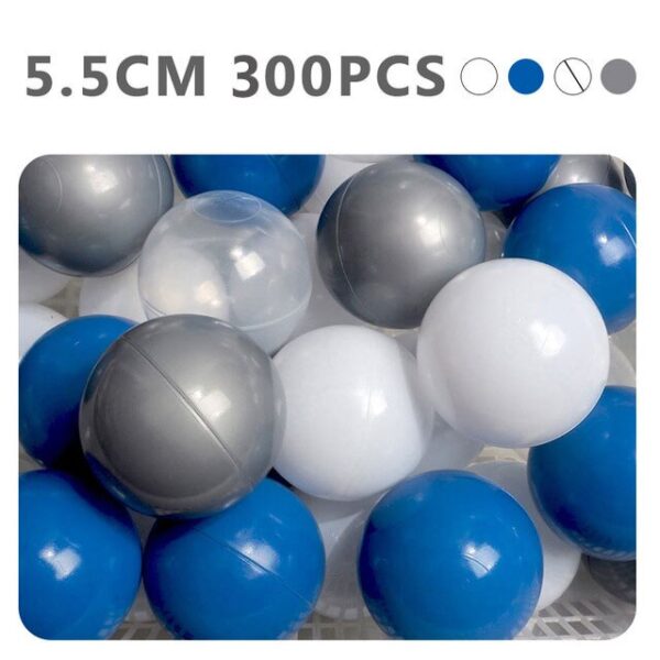 300 Pcs/Lot Eco-Friendly Plastic Balls Colorful Ball Soft Kid Ball Pit Toy Outdoor Ball Water Pool Ocean Wave Ball Dia 5.5/7 cm