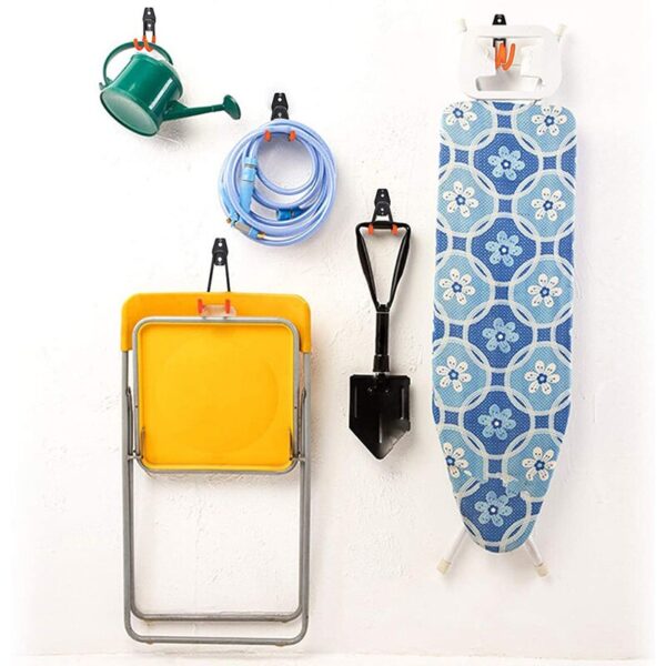 Big deal Garage Storage Hooks, 3 Pcs Wall Hooks, for Garage Tools Organization Ladders Chair Power Tools, Wardrobe, Bikes