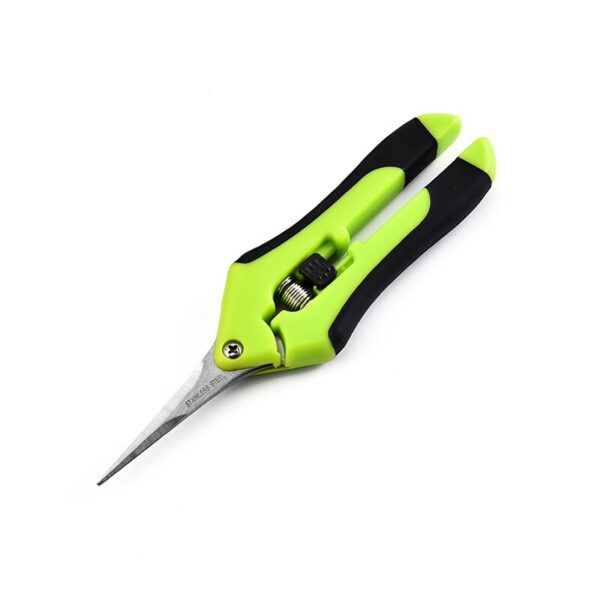 Garden Household Potted Weed Branches Small Scissors Pruning Shears Fruit Picking Scissors Gardening Tools Steel Blades