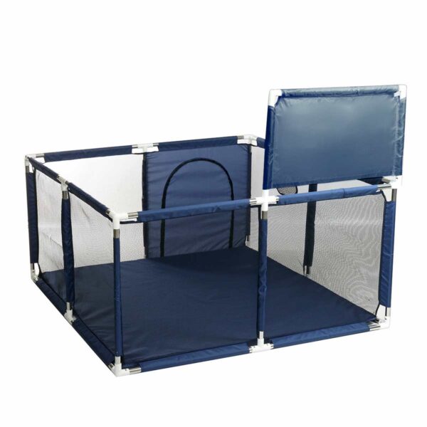 Baby Playpen Portable Plastic Fencing For Children Folding Safety Fence Barriers For Ball Pool For Child Travel Basketball Hoop