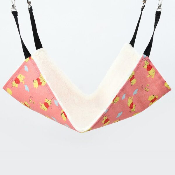 Designer Pet Cat Guinea Pig Hammock Cotton Ferret Mouse Hanging Bed Rodent Cartoon Print Products
