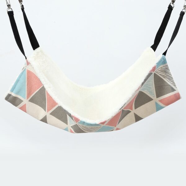 Designer Pet Cat Guinea Pig Hammock Cotton Ferret Mouse Hanging Bed Rodent Cartoon Print Products