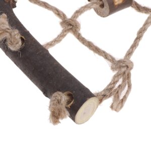 Hanging Hemp Wood Bird...