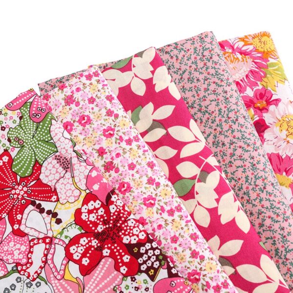 1/4 Yards Soft Print Cotton Poplin Fabric Navy 133*72 Patchwork Fabric For Diy Bedding And Handmade Accessories TJ1253