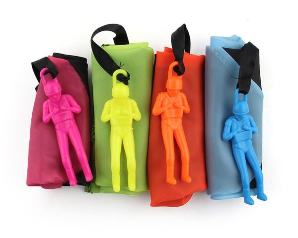 4pcs Hand Throwing Mini Soldier Parachute Funny Toy Kid Outdoor Game Play Educational Toys Fly Parachute Sport for Children Toy