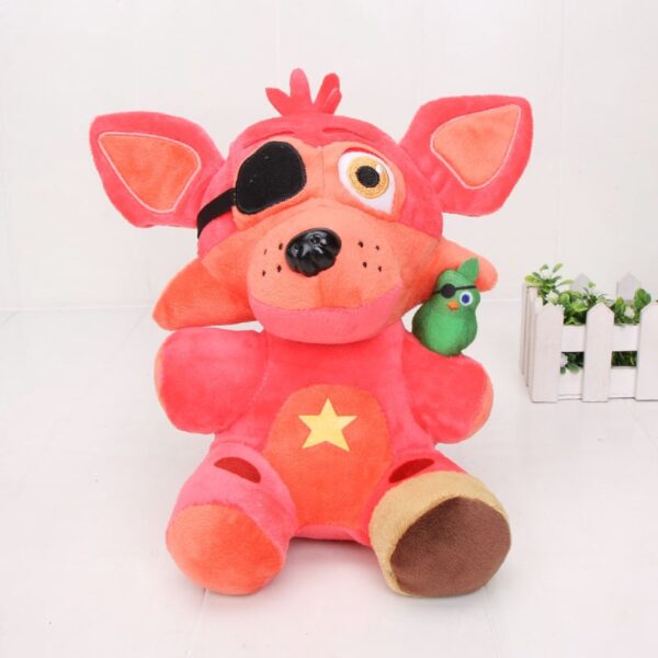 Five Nights At Freddy Fnaf Plush Freddy Toys Freddy Fazbear 5 fox bear El Chip Lefty Rockstar Foxy Chica Bonnie nightmare 25cm
