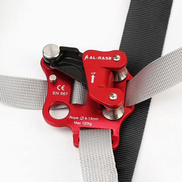 SRT Rock Climbing Foot Ascender Riser With Pedal Belt Grasp Rope Gear Anti Fall Off Left Right foot ascend