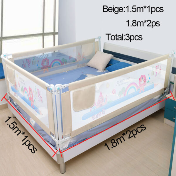 Baby Bed Fence Home Kids playpen Safety Gate Products child Care Barrier for beds Crib Rails Security Fencing Children Guardrail