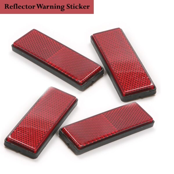 4Pcs Reflector Sticker...