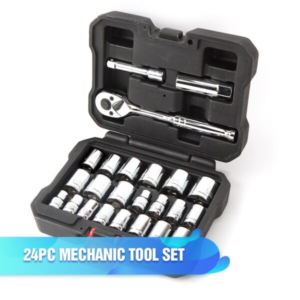 WORKPRO Tool Set Hand Tools for Car Repair Ratchet Spanner Wrench Socket Set Professional Bicycle Car Repair Tool Kits