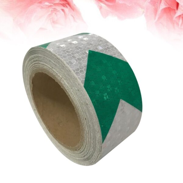 Arrow Conspicuity Tape Reflective Safety Warning Sign Car Truck RV Reflective Hazard Tape Conspicuity Safety Marking Fluorescent