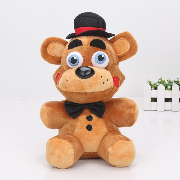 Five Nights At Freddy Fnaf Plush Freddy Toys Freddy Fazbear 5 fox bear El Chip Lefty Rockstar Foxy Chica Bonnie nightmare 25cm