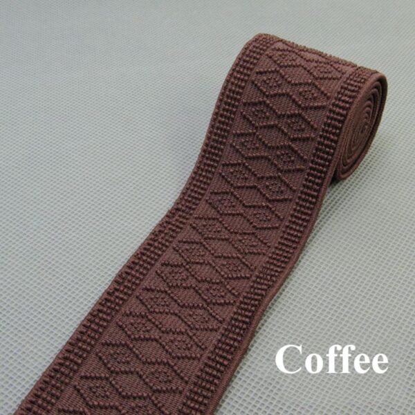 Meetee 50mm Elastic Bands Colorful Pattern DIY Crafts Sewing Waistband Clothing Pants Handmade Accessories AP584