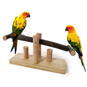 Parrot Bite Toy Wooden...