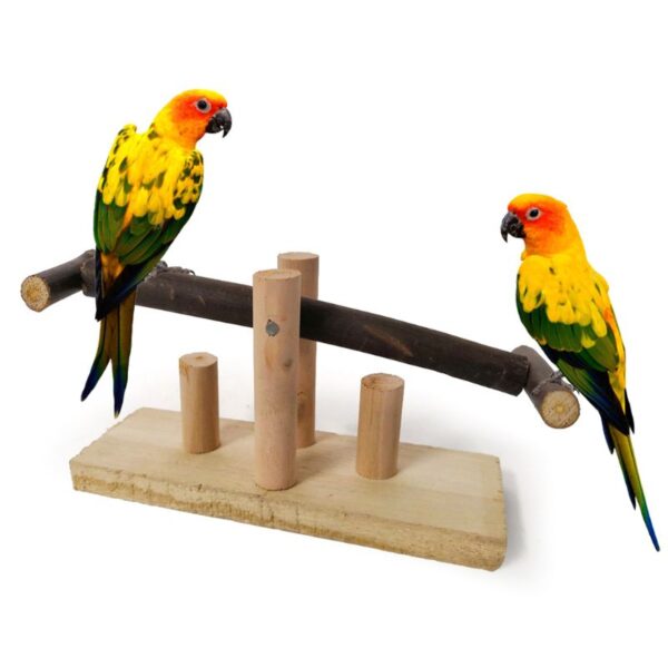 Parrot Bite Toy Wooden...