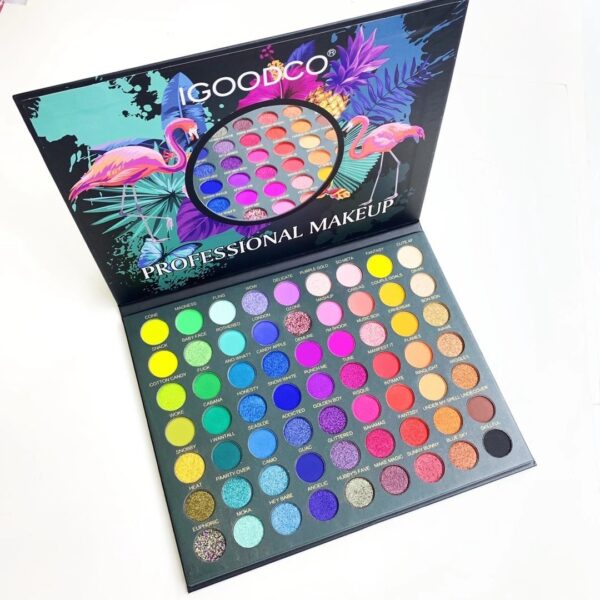 48 Colors Christmas Matte Glitter Eyeshadow Makeup Pelette High Neon Pigments Matte Eyeshadow Palette Glitter Eye Shadow