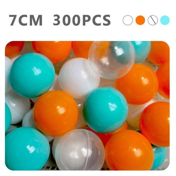 300 Pcs/Lot Eco-Friendly Plastic Balls Colorful Ball Soft Kid Ball Pit Toy Outdoor Ball Water Pool Ocean Wave Ball Dia 5.5/7 cm