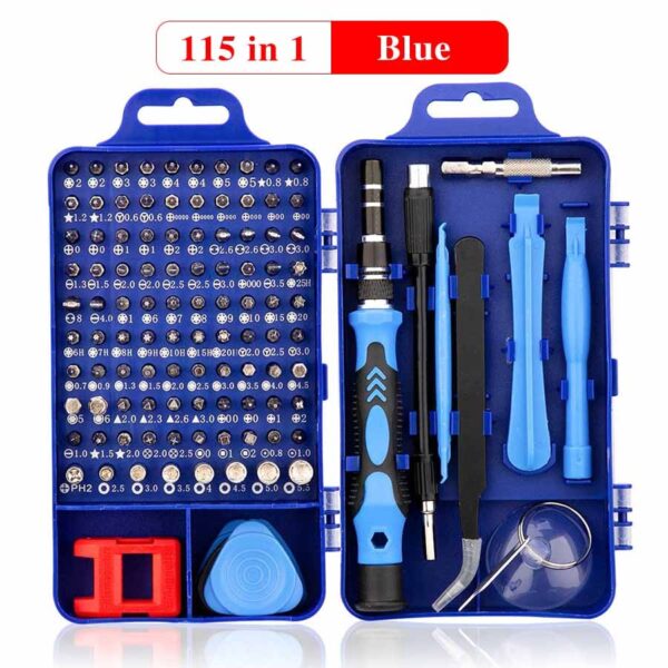 115/110 in 1 Screwdriver Set Mini Precision Screwdriver Multi Computer PC Mobile Phone Device Repair Hand Home Tools