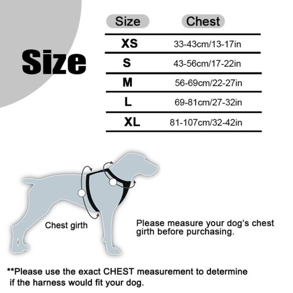 Truelove No Pull Dog Harness Vest Nylon Reflective Soft Pet Harness Dog For Small Big Dogs Running Training Belt French Bulldog