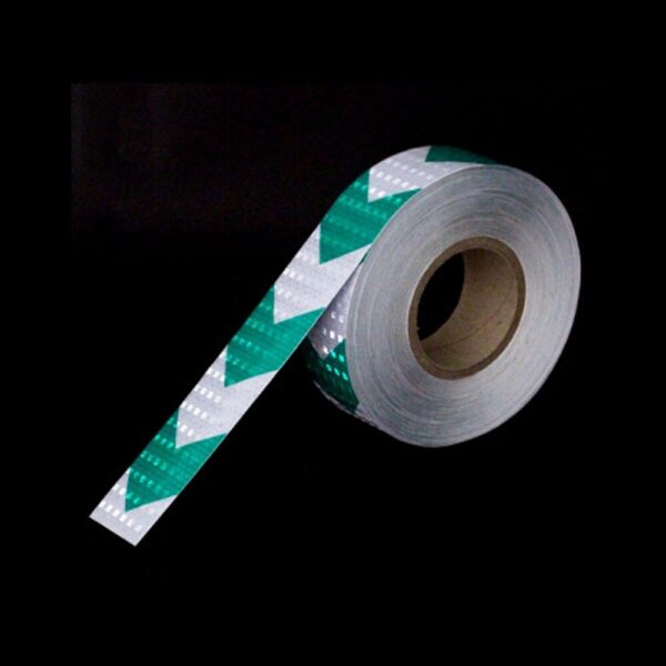 Arrow Conspicuity Tape Reflective Safety Warning Sign Car Truck RV Reflective Hazard Tape Conspicuity Safety Marking Fluorescent