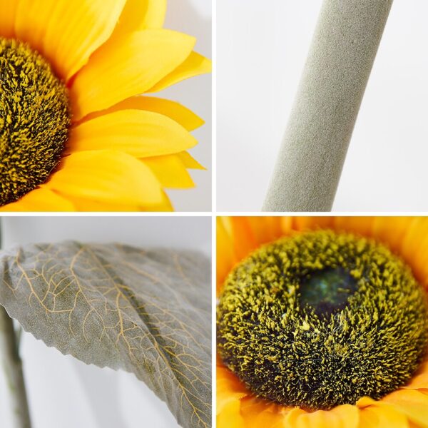 Fake Flowers Artificial Sunflower Plants Silk Flowers Fall Decorations Flores Artificiales Para Decoracion Hogar Flower Branch