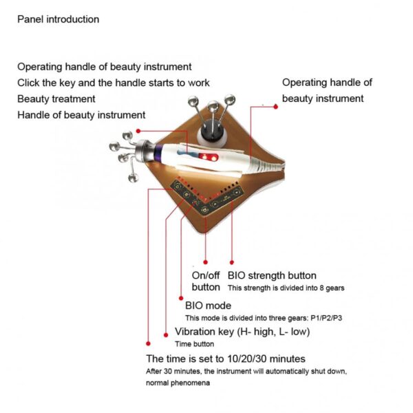 Magic Ball Fascia Massage Machine Micro-Current Face Lifting Tightening Anti-Wrinkle Beauty Instrument Face Skin Care Tools