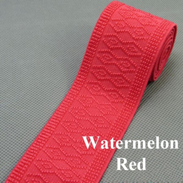 Meetee 50mm Elastic Bands Colorful Pattern DIY Crafts Sewing Waistband Clothing Pants Handmade Accessories AP584