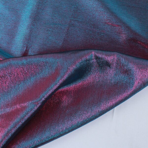 Gorgeous Iridescent jacquard fabric metallic yarn polyester fabric fashion DIY clothing bags 150cm wide by yard