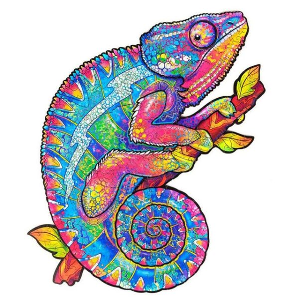 Wooden Jigsaw Puzzle For Adults Children Each Piece Is Animal Shaped DIY 3D Christmas Gift For Kid A4 Wooden Jigsaw Puzzle