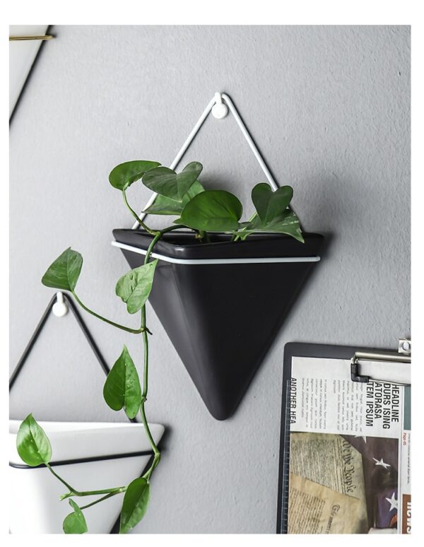 Hanging Plant Handmade Macrame Plant Hanger Flower Pot Planter Hanger Wall Decor Courtyard Garden Hanging Planter Hanging Basket