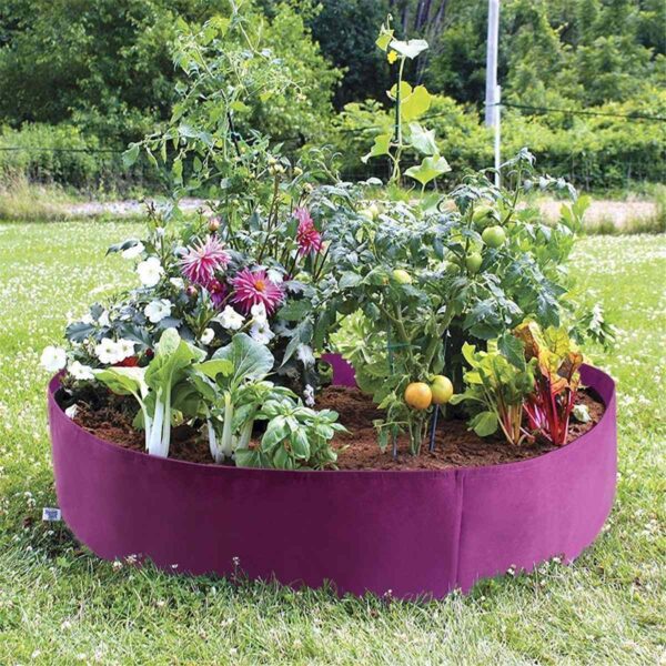 Breathable Felt Growing Bag Large Vegetable Potato Flower Pot Garden Planting Anti-Corrosion Raised Planting Bed Container
