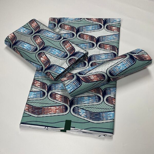 2021 African Gold Wax Fabric 100% cotton High Quality Nigeria Fabric Wax Print Ankara Wax For Sewing 6yards Women Fabric