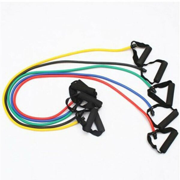 Fitness Resistance Band Rope Light Resistance Tube Stretch Train Rope Elastic Exercise Yoga Workout Cords