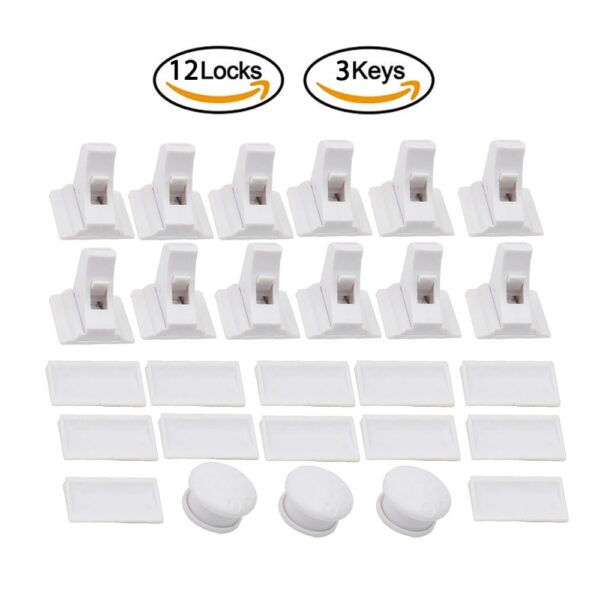 Magnetic Child Lock Children Protection Baby Safety Lock Drawer Latch Cabinet Door Lock Limiter Children Security Locks