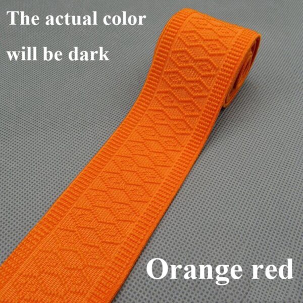 Meetee 50mm Elastic Bands Colorful Pattern DIY Crafts Sewing Waistband Clothing Pants Handmade Accessories AP584