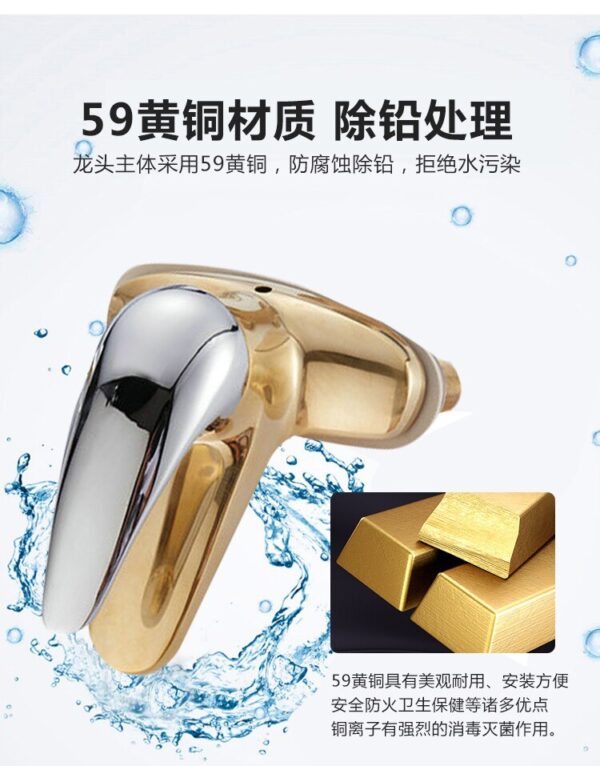 Drain Basin Faucet Diverter Adapter Driveter Small Bathtub Basin Faucets Bathroom Chrome Grifo Lavabo Home Improvement EA6TPL