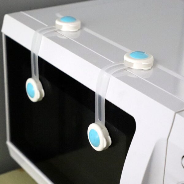 10pcs Children's Cabinet Lock Baby Safety Protection Child Safety Latches Drawers Cupboards Childproof Product plastic latch