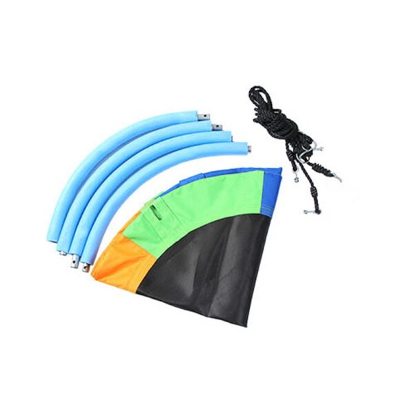 Outdoor 1M 40inch Saucer Rotate Tree Nest Swing 900D 600lbs Flying Giant Rope Round Swing