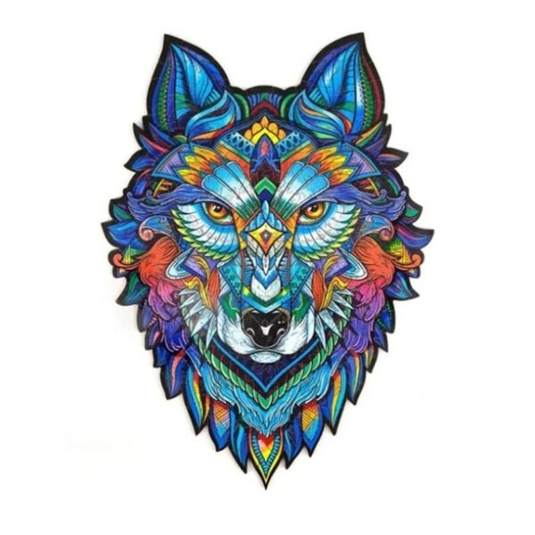 Wooden Jigsaw Puzzle For Adults Children Each Piece Is Animal Shaped DIY 3D Christmas Gift For Kid A4 Wooden Jigsaw Puzzle