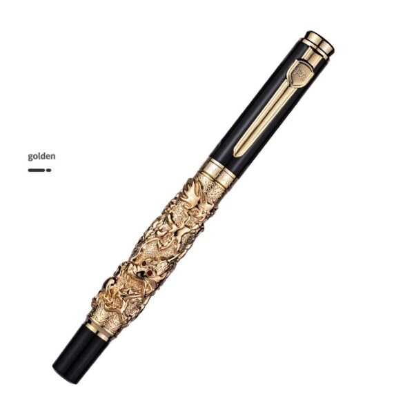 High Quality Luxury JinHao Dragon Fountain Pen Vintage Ink Pens for Writing Office Supplies Stationery Gift caneta tinteiro